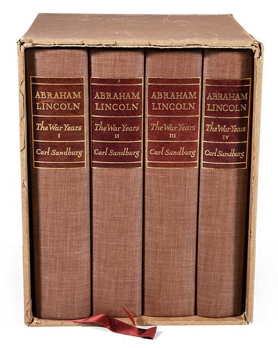 ABRAHAM LINCOLN: THE WAR YEARS,