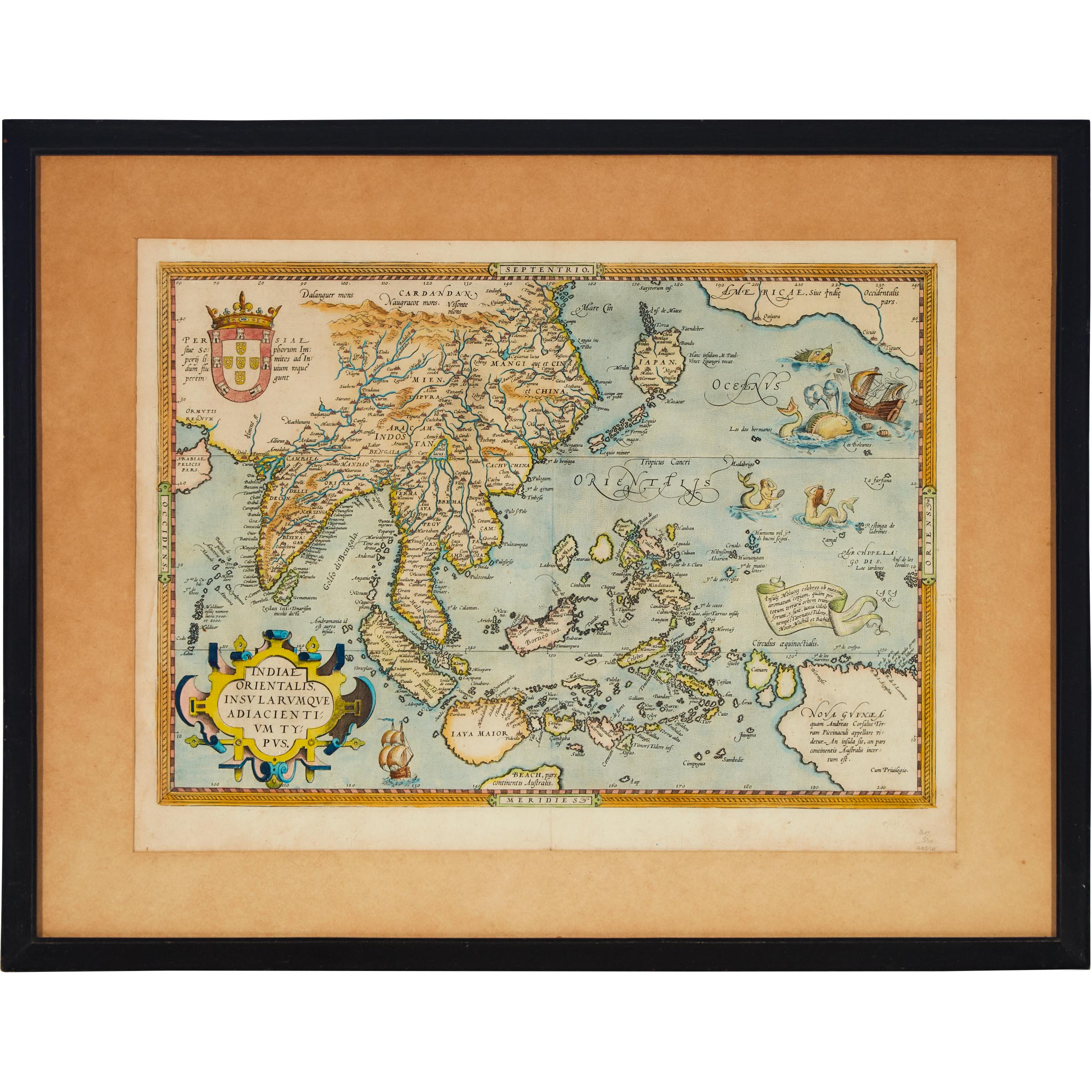 Abraham Ortelius (1527-1598) INDIAE
