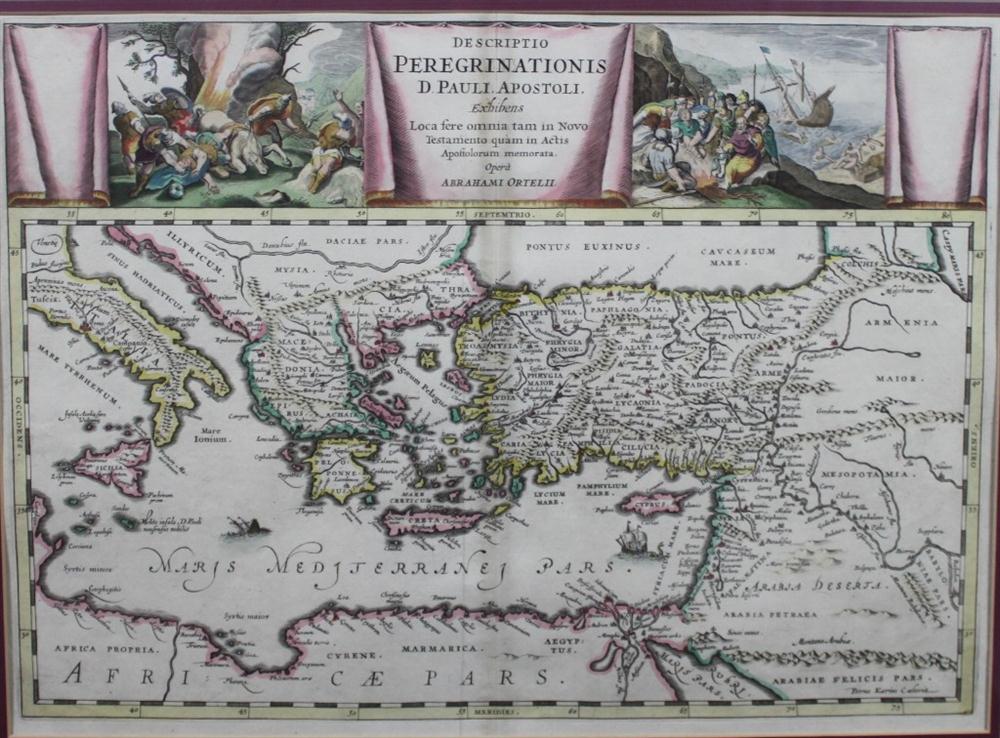 ABRAHAM ORTELIUS ENGRAVED BY