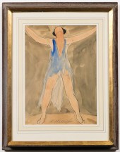 ABRAHAM WALKOWITZ "DANCER" WAT