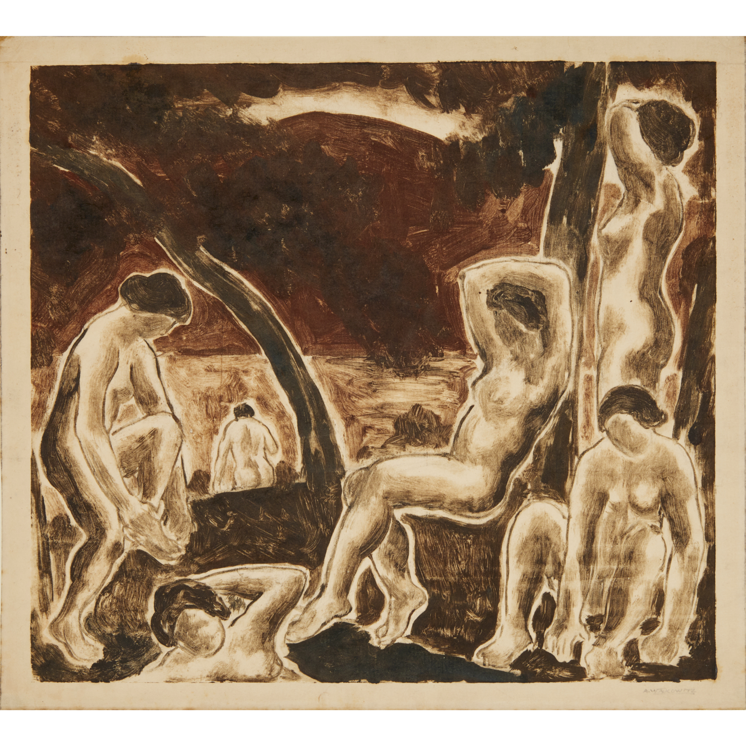 ABRAHAM WALKOWITZ, MONOTYPE