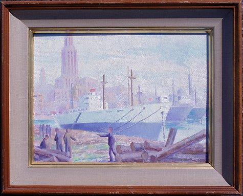 ABRAM, A. Joseph, (American, 20th