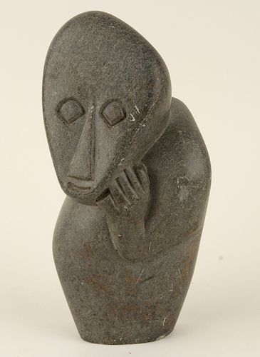 ABSTRACT CARVED STONE FIGURE