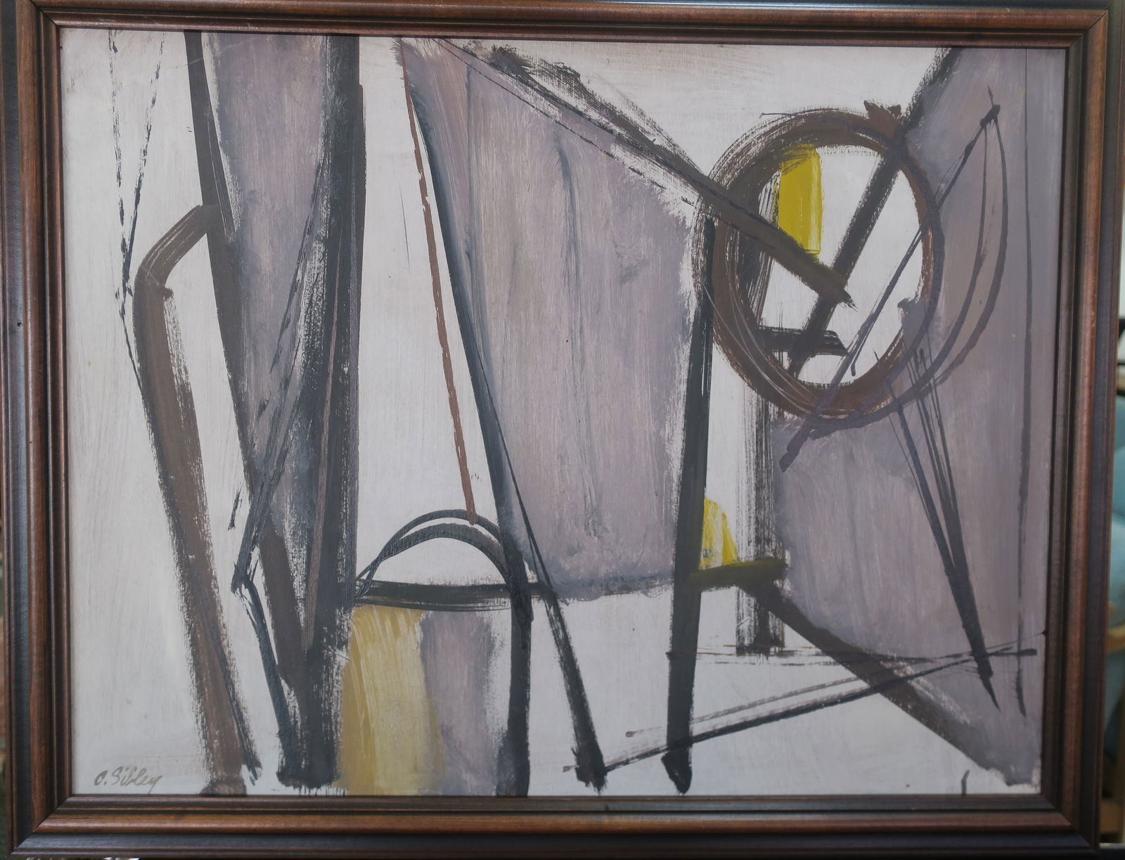 ABSTRACT EXPRESSION PAINTING BY