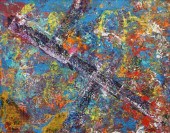 ABSTRACT EXPRESSIONIST, ACRYLI