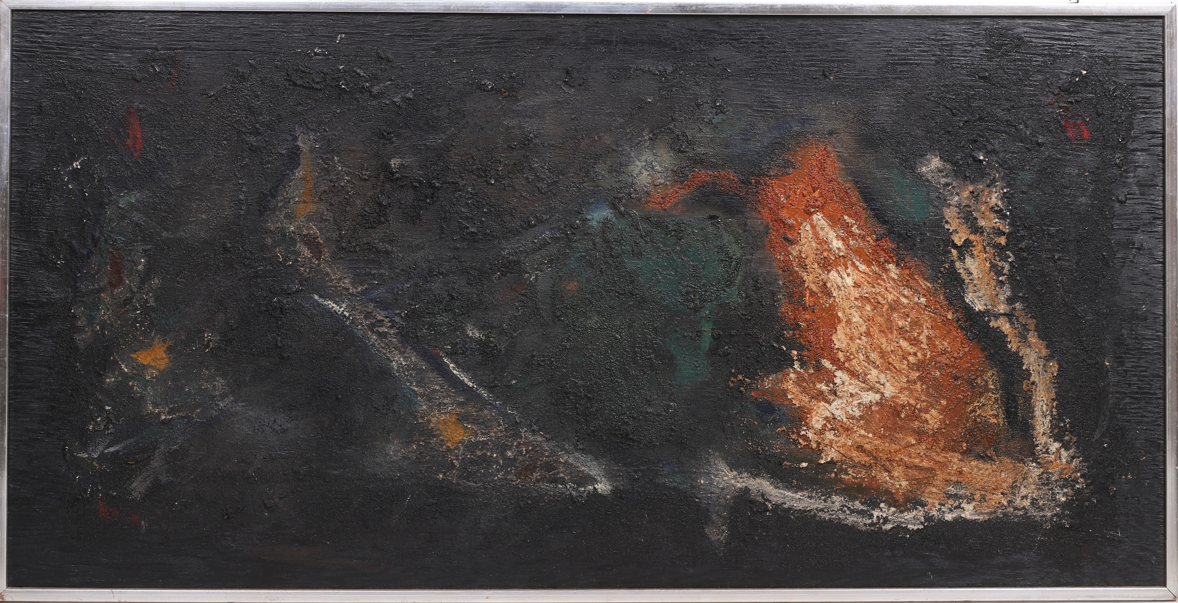 Abstract Expressionist Painting,