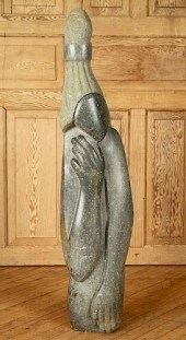 ABSTRACT GRANITE GARDEN SCULPT