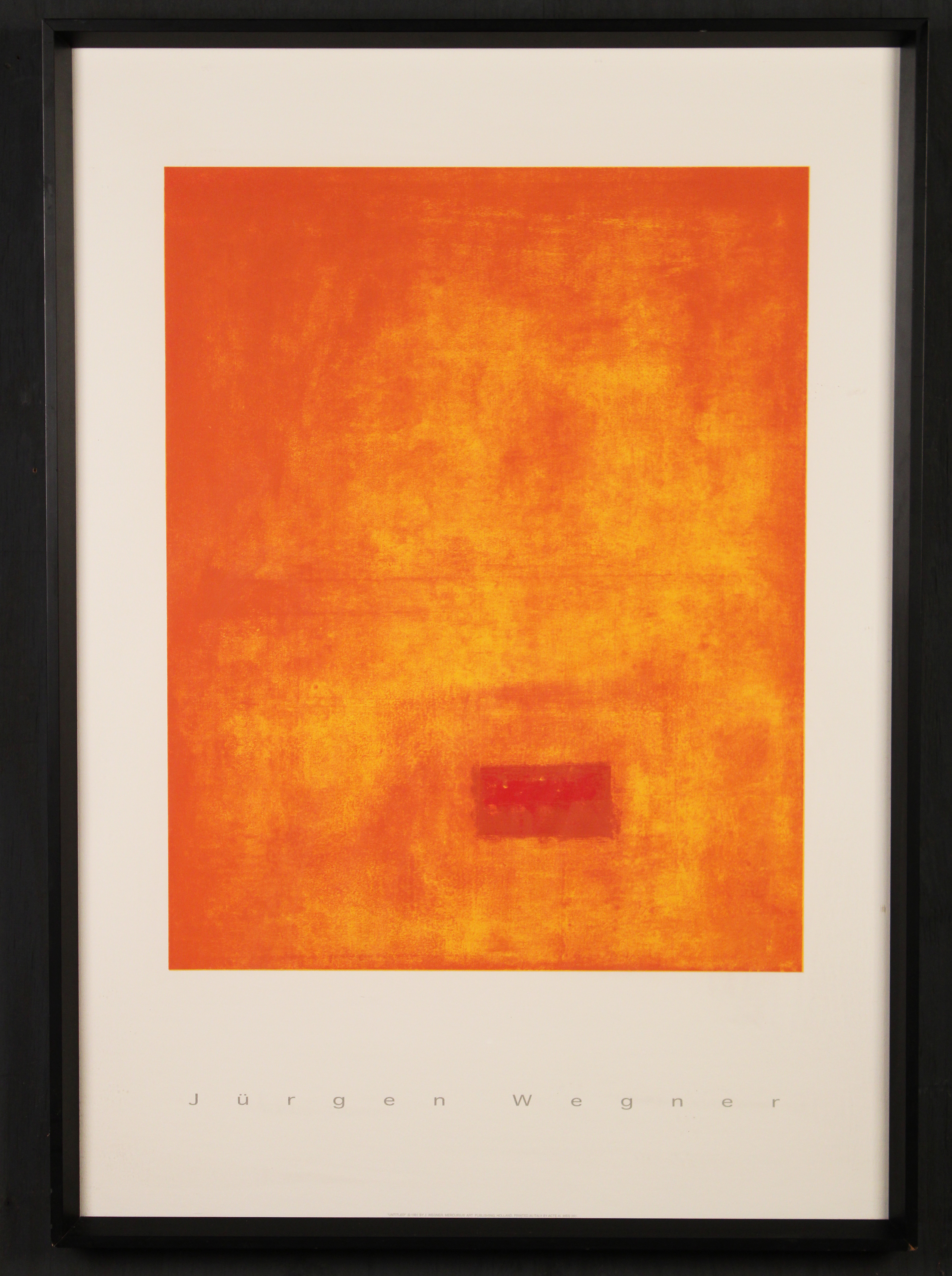 ABSTRACT LITHOGRAPH BY JERGEN