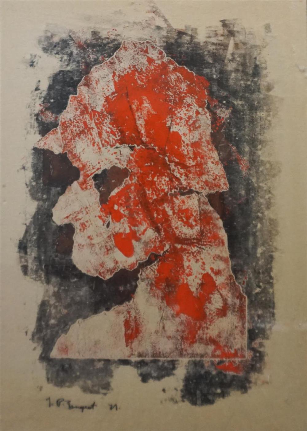 ABSTRACT, MIXED MEDIA, SIGNED