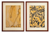 ABSTRACT MODERN MIXED MEDIA WO