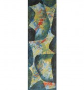 Abstract modern oil on canvas;