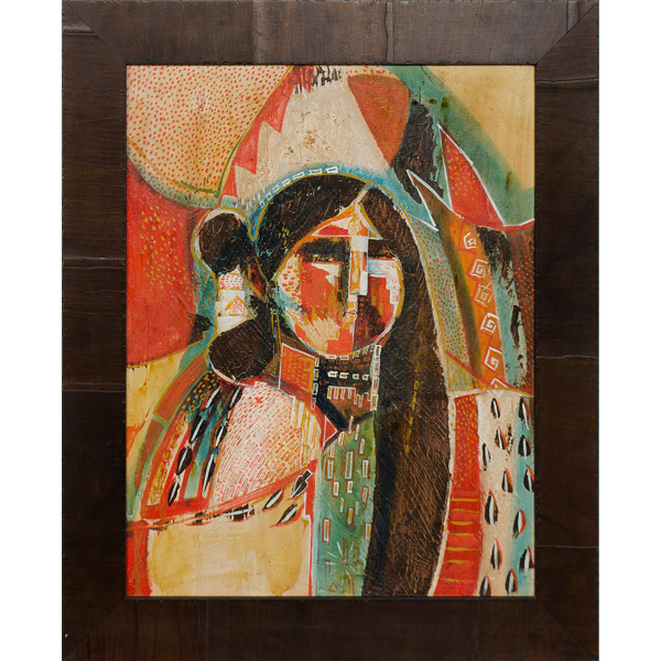 Abstract Monotype Southwestern