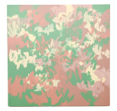 ABSTRACT MURAL SIZE ACRYLIC PA