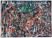 ABSTRACT PAINTING IN THE STYLE