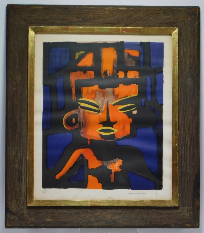 ABSTRACT POLYCHROMATIC FIGURAL