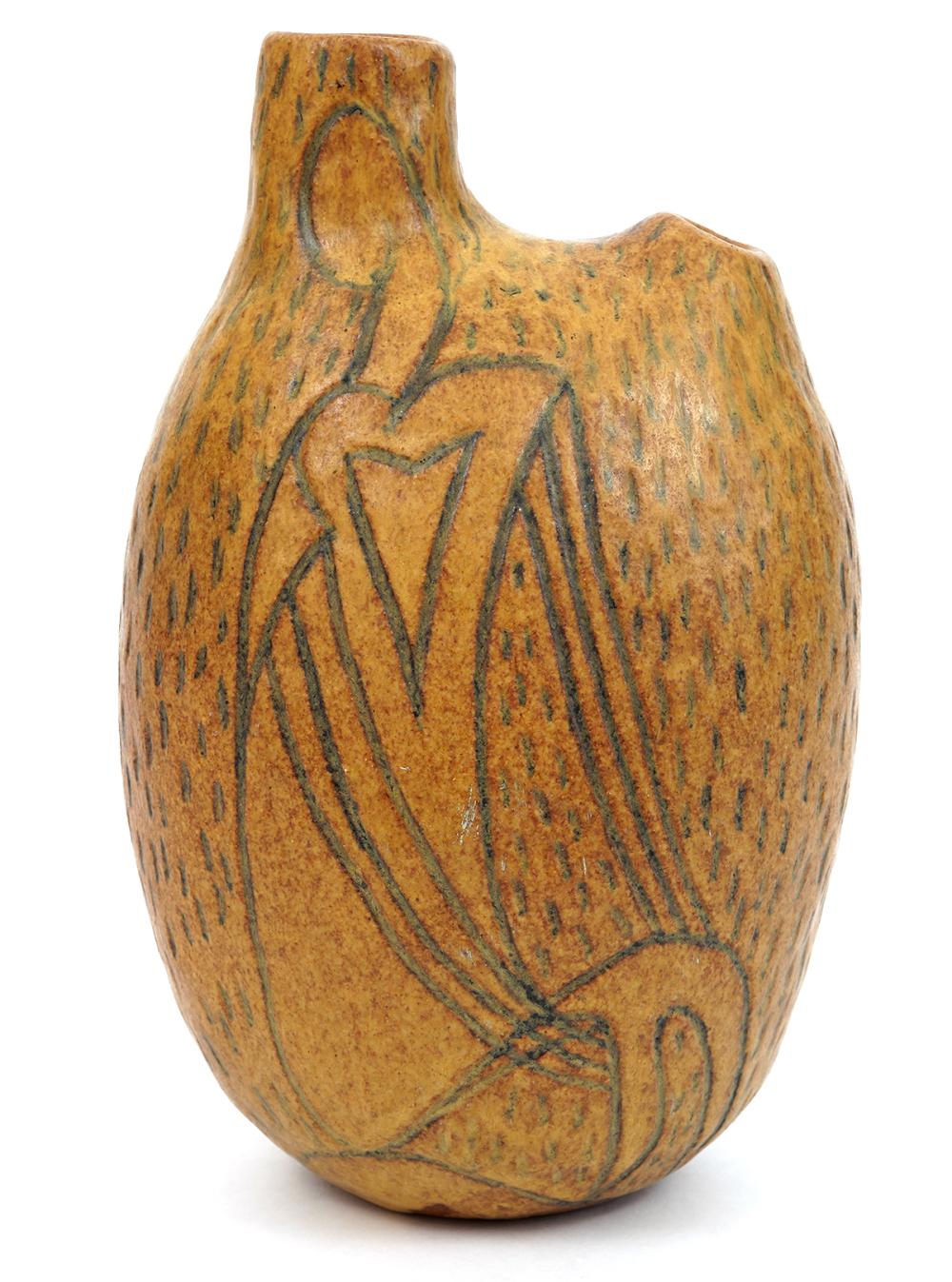 ABSTRACT POTTERY VESSEL BY ERNST