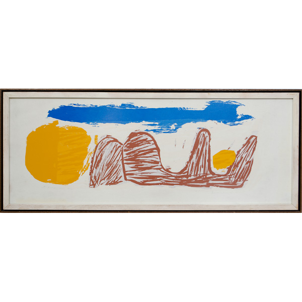 Abstract Serigraph by Sister Mary