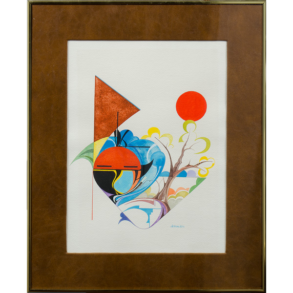 Abstract Watercolor by David