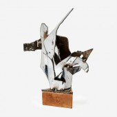 ABSTRACT WELDED STEEL SCULPTUR