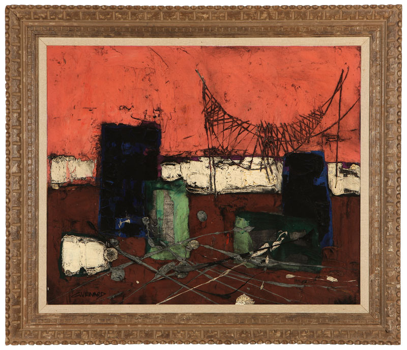 Abstract with Geometric Shapes.