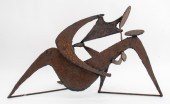 ABSTRACTED FIGURAL FORGED IRON