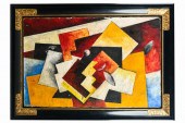 ABSTRACToil on canvas, laid do