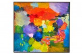 ABSTRACToil on canvas unsigned