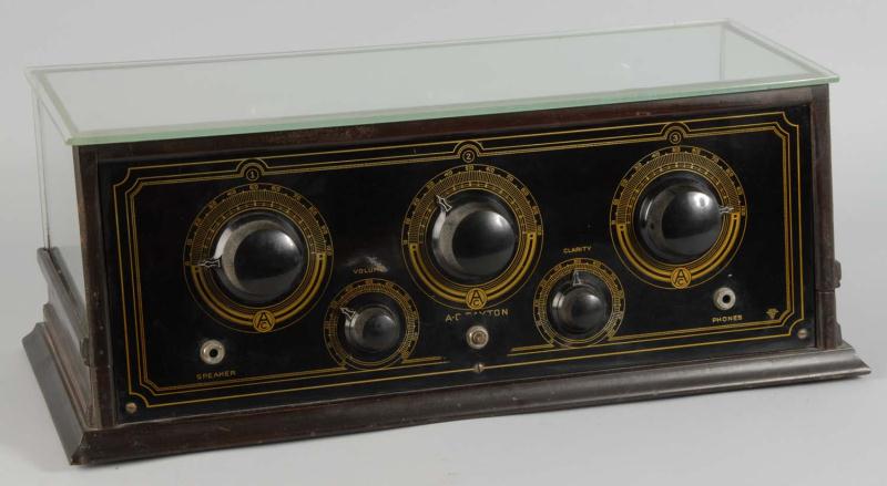A.C. Dayton Radio.  Description