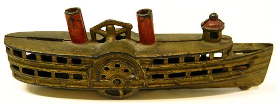 A.C. Williams cast iron still bank