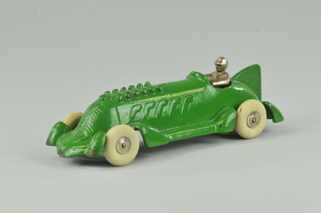 A.C. WILLIAMS GREEN RACER Cast iron