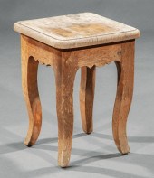 ACADIAN CARVED CYPRESS FOOTSTO