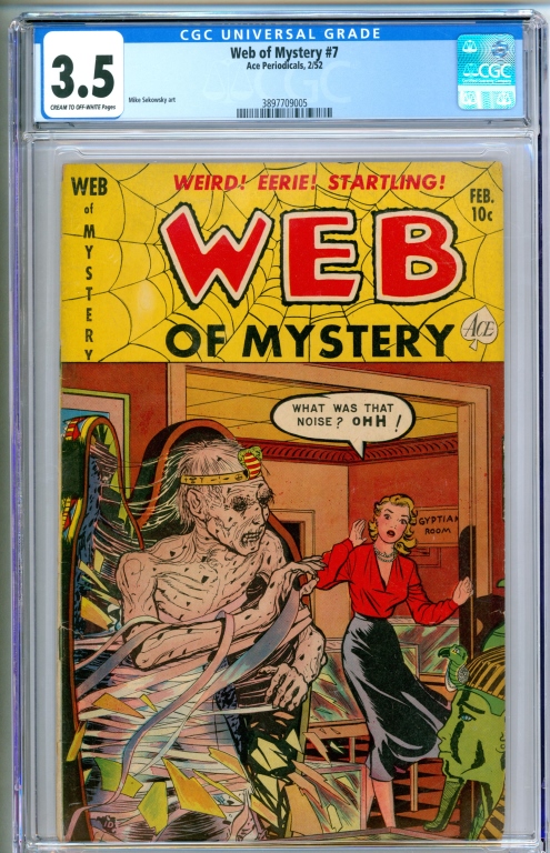 ACE PERIODICALS WEB OF MYSTERY #7