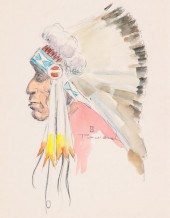 ACE POWELL (1912-1978) INK WAS