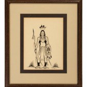 Acee Blue Eagle
(Creek, 1907-1