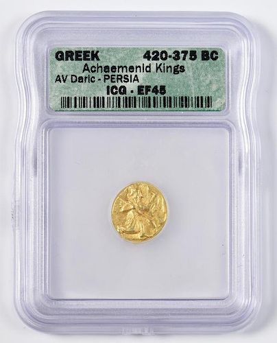ACHAEMENID KINGS GOLD AV STATER,