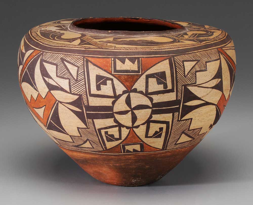 Acoma Earthenware Bowl American