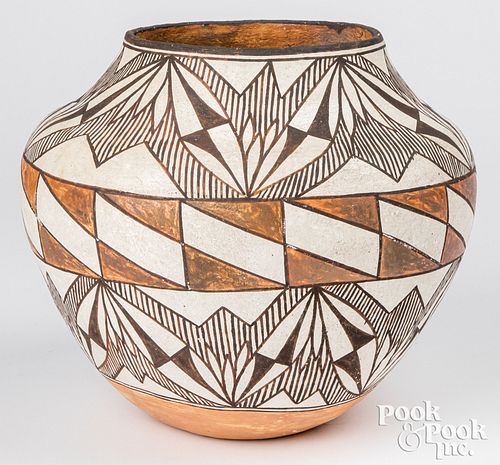 ACOMA INDIAN POLYCHROME POTTERY