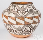 ACOMA INDIAN POLYCHROME POTTER
