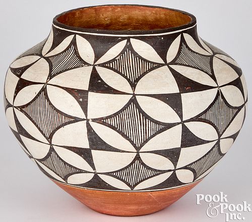 ACOMA INDIAN POLYCHROMED POTTERY