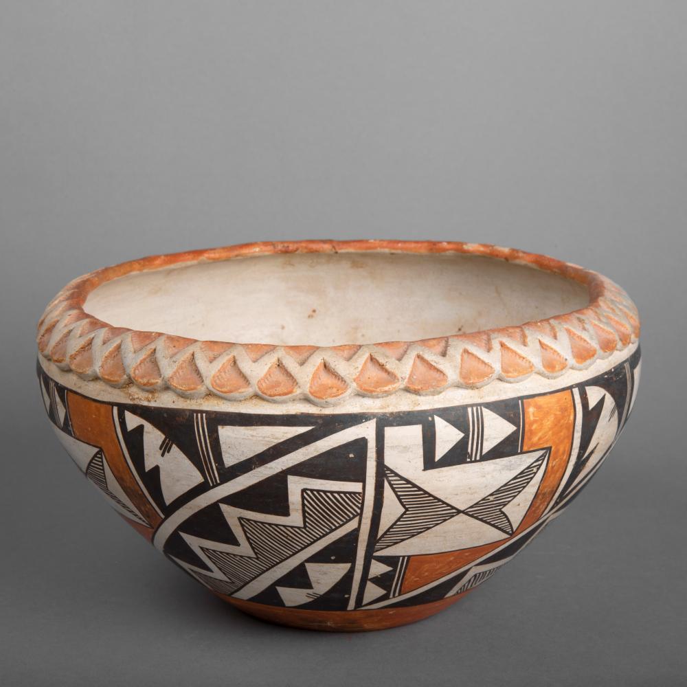 ACOMA, POLYCHROME BOWLAttributed to