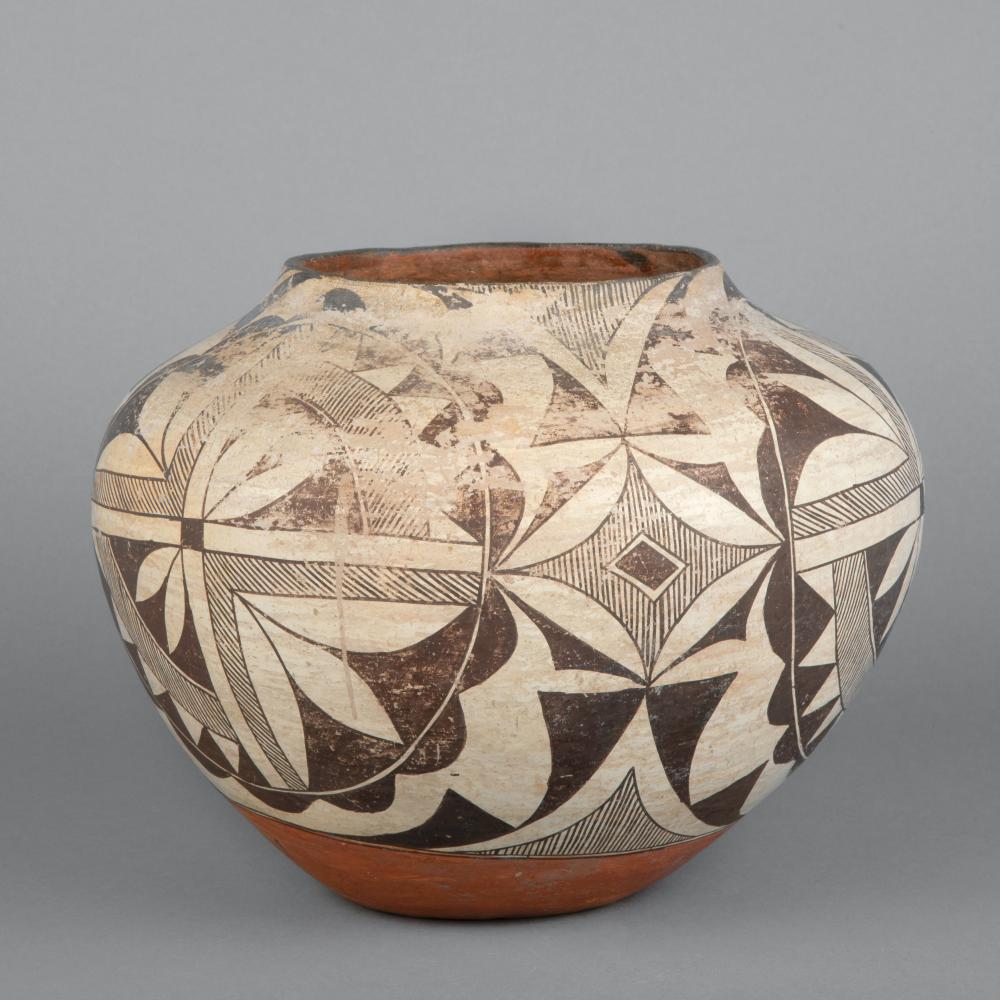 ACOMA, POLYCHROME JAR, CA.