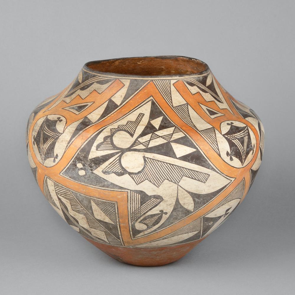 ACOMA, POLYCHROME JAR, CA.