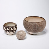 ACOMA POTTERY GROUP, INCL. CHI