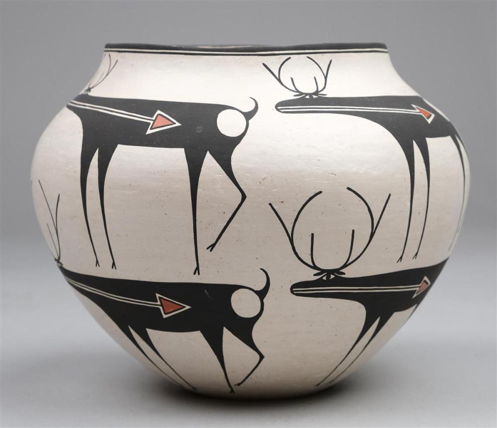 ACOMA PUEBLO PAINTED CLAY
