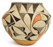 ACOMA PUEBLO POLYCHROME POTTER