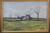 ACRYLIC LANDSCAPE ON CANVAS SI