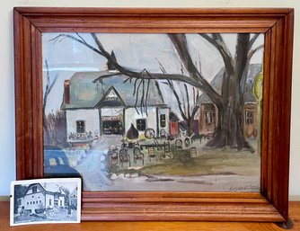 Acrylic on board, Mac’s Antiques,