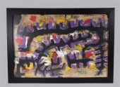 Acrylic on paper by Rodolfo Ni