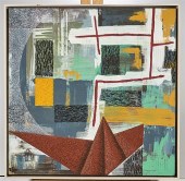 Acrylic on sand by Roy Dowell