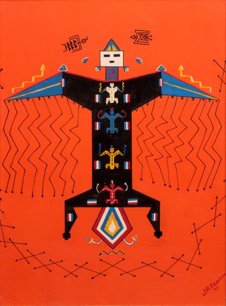 ACRYLIC RENDITION OF NAVAJO